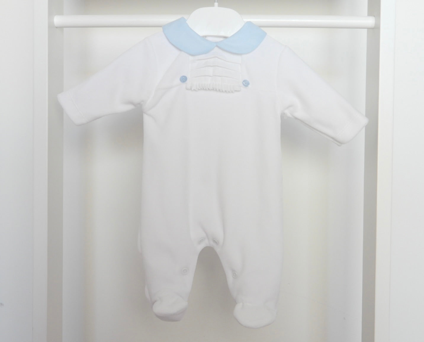 NOAH SLEEPSUIT- BLUE