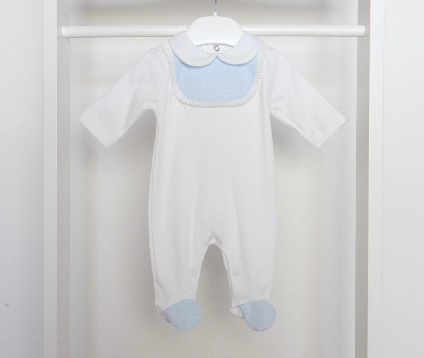 JET SLEEPSUIT- WHITE