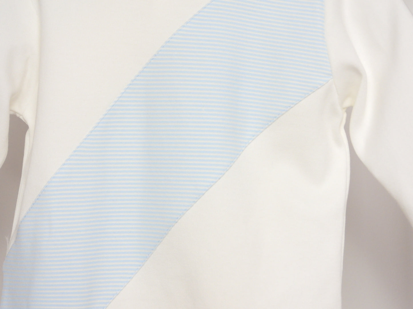 IVORY AND BABY BLUE STRIPE JOGSET