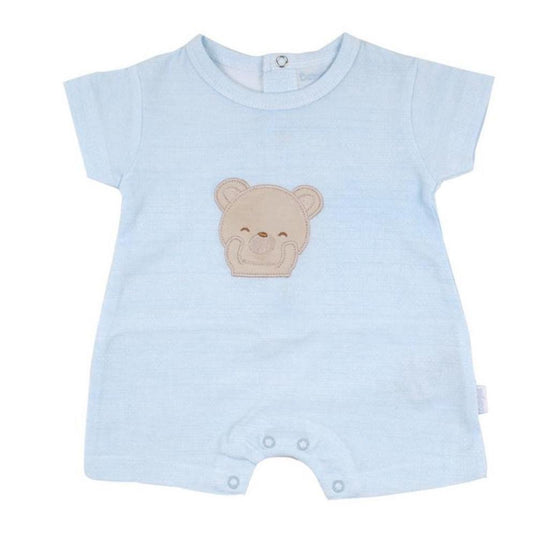 BOXED BLUE BEAR ROMPER