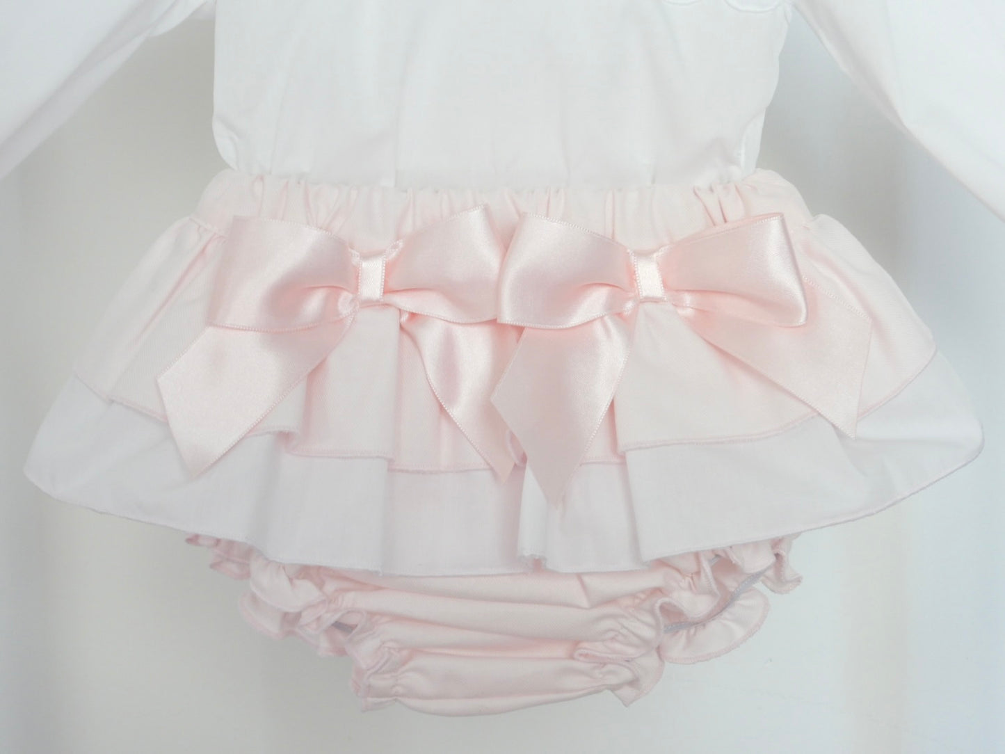 PINK FRILLY SKIRT AND SHIRT