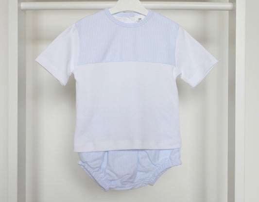OLLIE BABY BLUE STRIPE JAM PANTS
