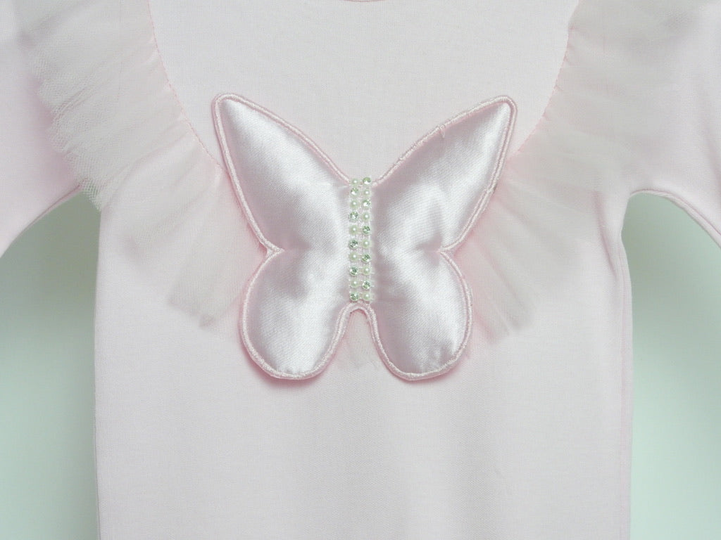 BUTTERFLY BABYGROW & HAT