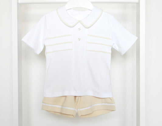 LUCA SHORT SET BEIGE