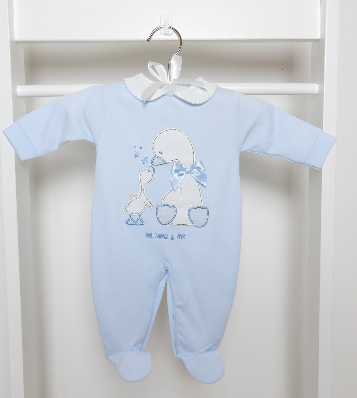 Mummy & Me Sleepsuit Blue