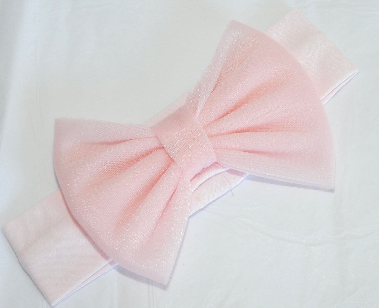 PINK ORGANZA DRESS AND BOW