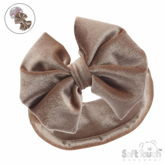 NATURAL VELOUR HAIRBAND