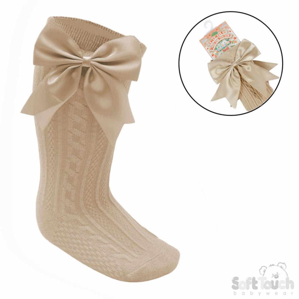 NATURAL BOW KNEE HIGHS