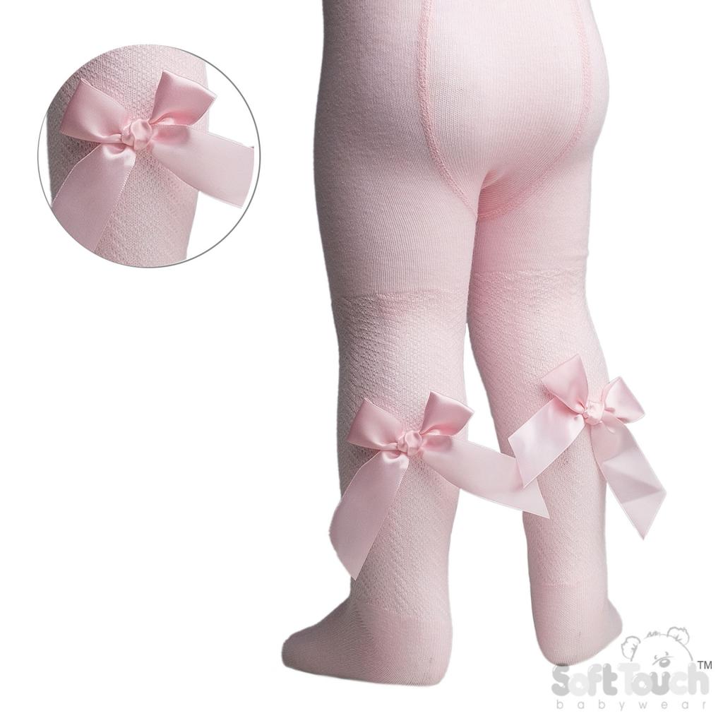 PINK BOW TIGHTS