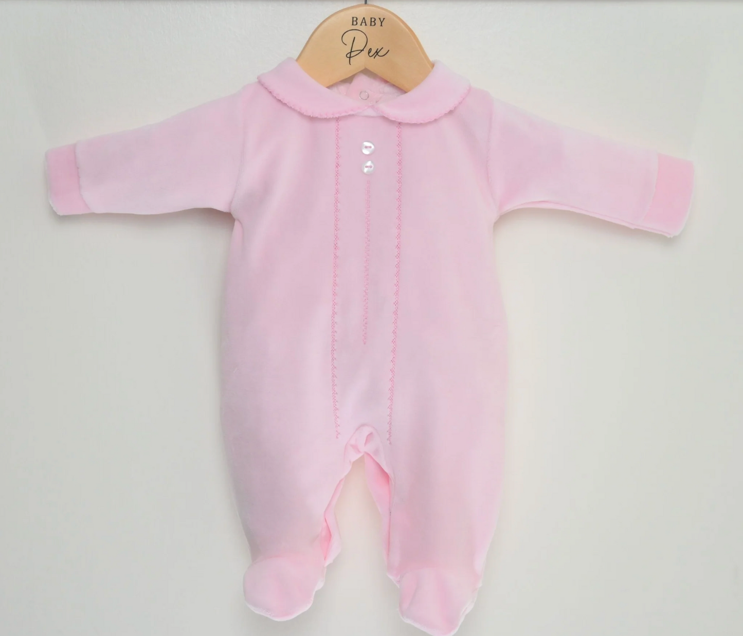 CLASSIC SLEEPSUIT PINK