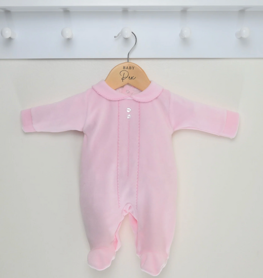 CLASSIC SLEEPSUIT PINK