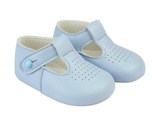 BLUE SOFT SOLE SHOES